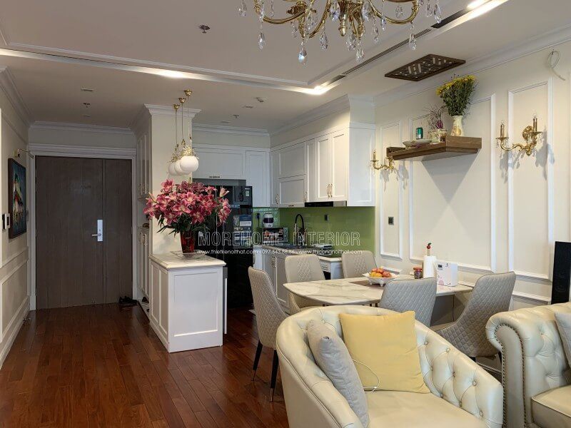 Thi công nội thất cao cấp cho căn hộ chung cư Vinhomes