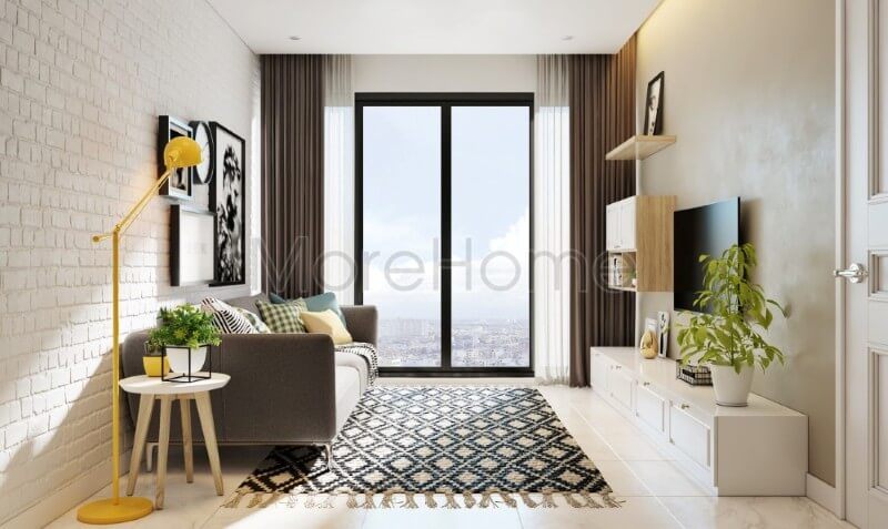Thiết kế nội thất chung cư The Ascent Thảo Điền trẻ trung