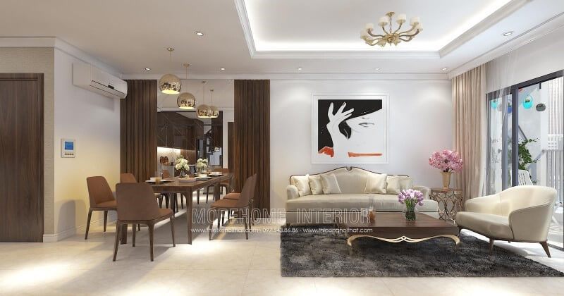 Không gian phòng khách trở nên sang trọng, đẳng cấp hơn với mẫu sofa hiện đại bọc da
